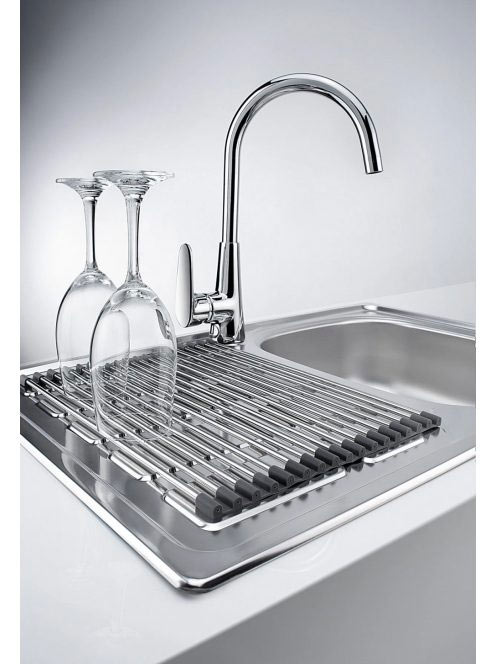 Deante Soul 1 medencés acél mosogató csepegtetővel 78x49 cm,