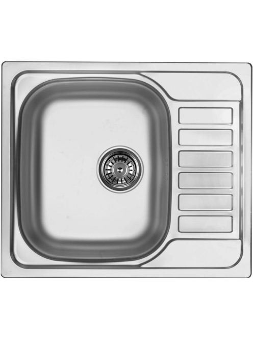 Deante Soul 1 medencés acél mosogató csepegtetővel 58x50 cm,
