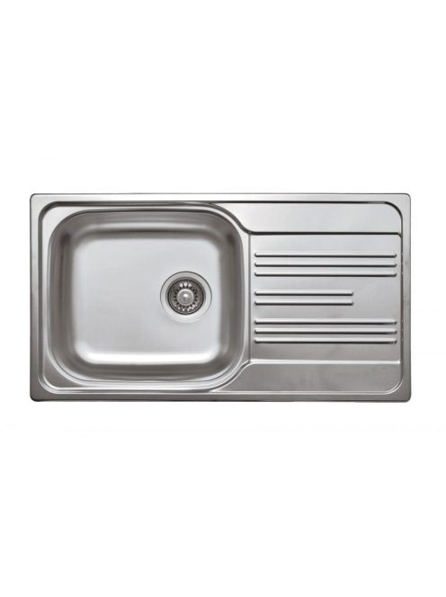 Deante Xylo rozsdamentes mosogató csepegtetővel, szatén ZEX