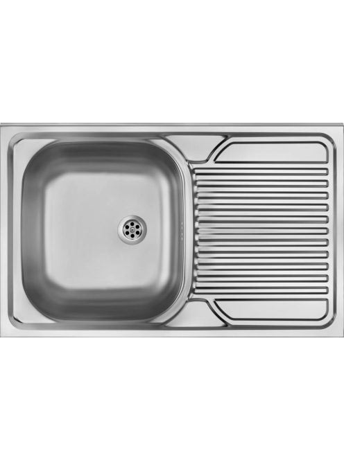 Deante Tango egymedencé acél mosogató jobbos csepegtetővel 8