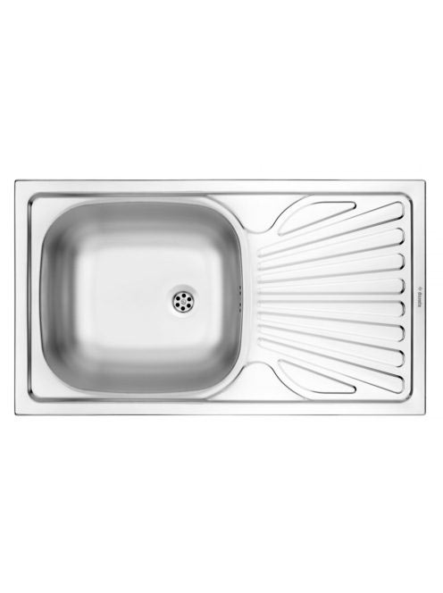 Deante Techno 1 medencés rozsdamentes acél mosogató 76x43,5