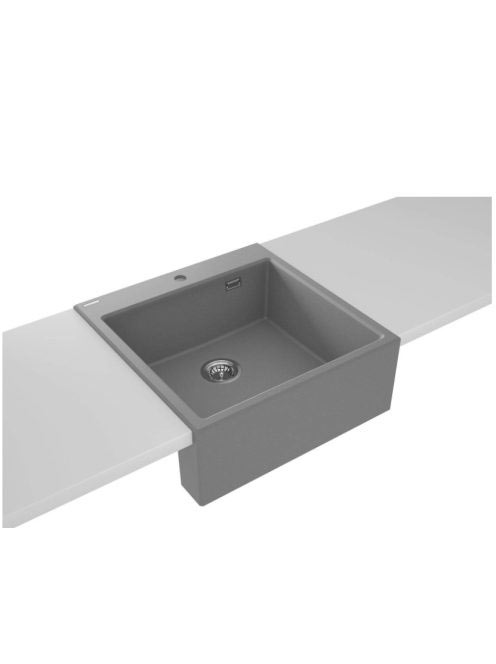 Deante Eridan félig beépíthető gránit mosogatótálca, szürke