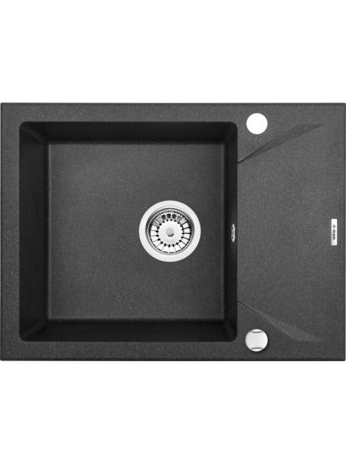 Deante Evora 1 medencés szögletes gránit mosogató csepegtető