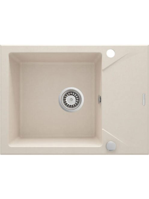 Deante Evora 1 medencés szögletes gránit mosogató csepegtető