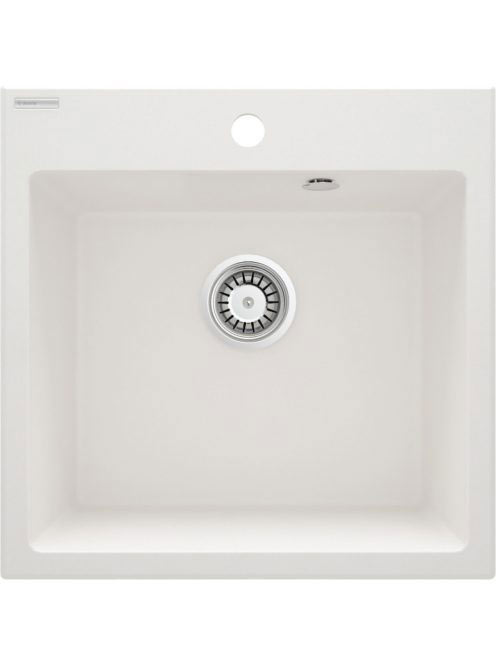 Deante Evora 1 medencés gránit mosogató 50x50 cm, alabástrom