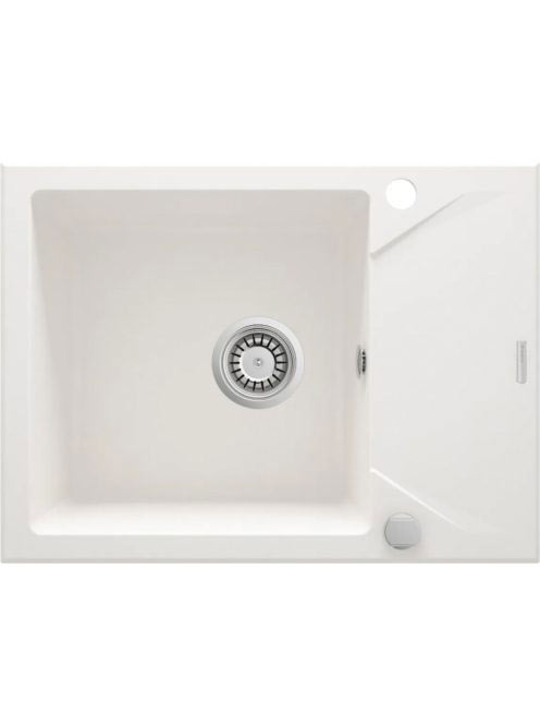 Deante Evora 1 medencés szögletes gránit mosogató csepegtető