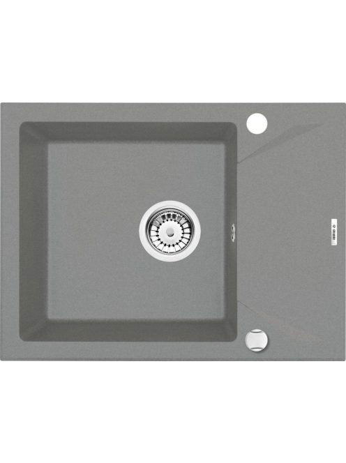 Deante Evora 1 medencés szögletes gránit mosogató csepegtető