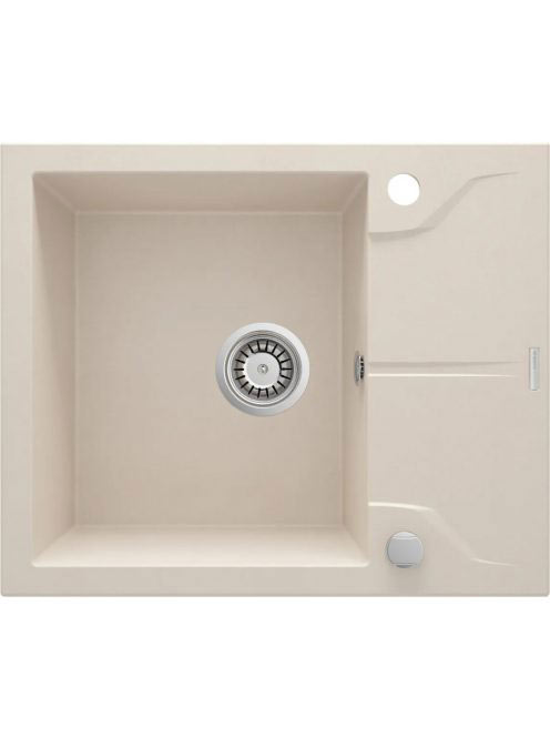 Deante Andante 1 medencés szögletes gránit mosogató csepegte