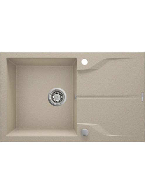 Deante Andante 1 medencés szögletes gránit mosogató 78x49 cm