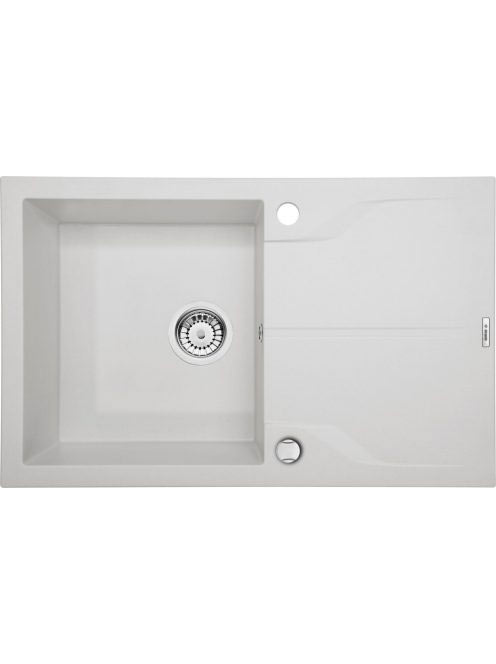 Deante Andante 1 medencés szögletes gránit mosogató 78x49 cm