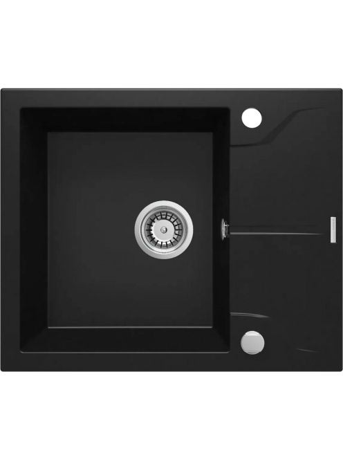 Deante Andante 1 medencés szögletes gránit mosogató csepegte