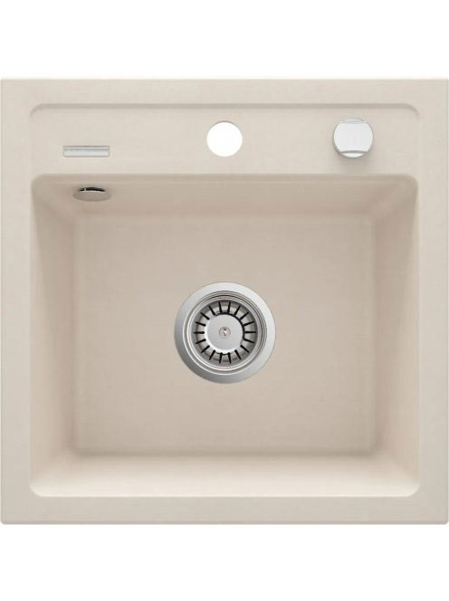 Deante Zorba 1 medencés szögletes gránit mosogató 44x44 cm,