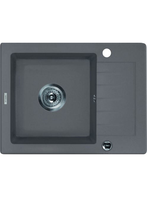 Deante Zorba 1 medencés szögletes gránit mosogató rövid csep