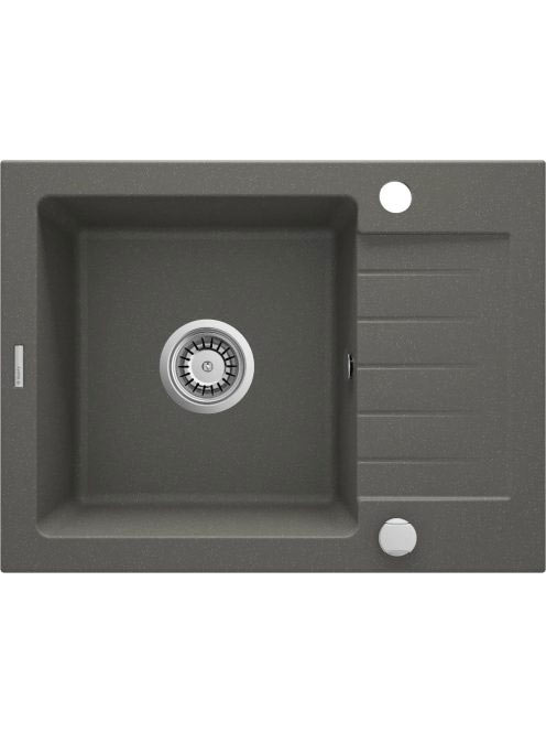 Deante Zorba 1 medencés szögletes gránit mosogató rövid csep