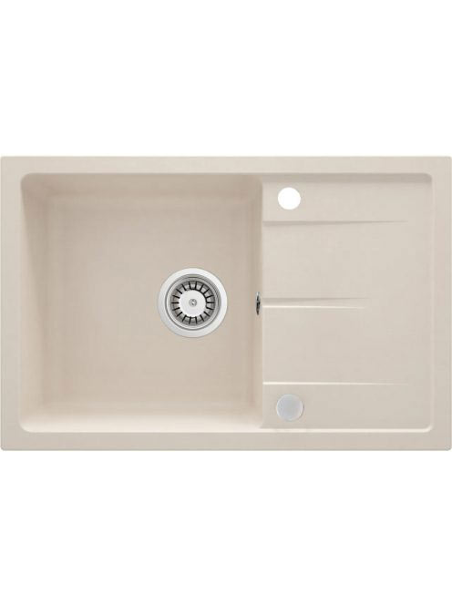 Deante Leda 1 medencés szögletes gránit mosogató csepegtetőv