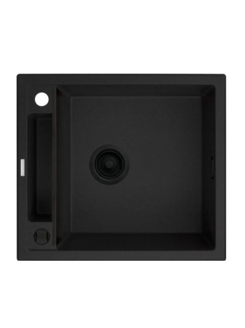 Deante Magnetic gránit mosogatótálca 56x50 cm, automatikus l