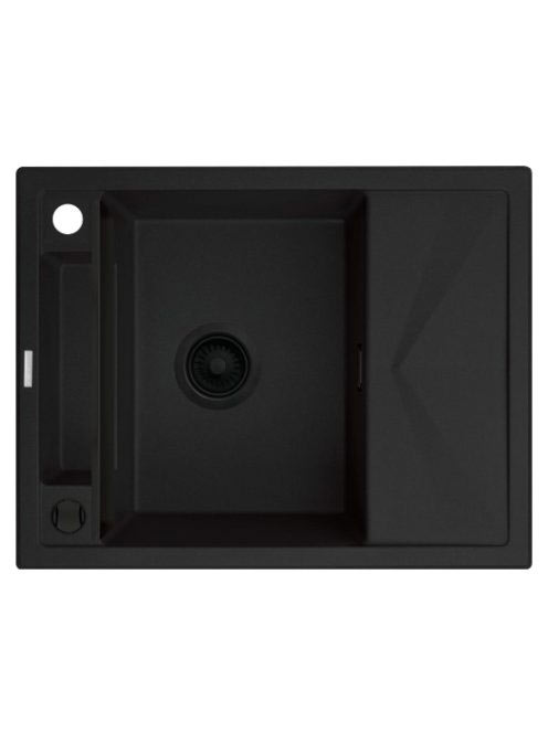 Deante Magnetic gránit mosogatótálca 64x50 cm, automatikus l