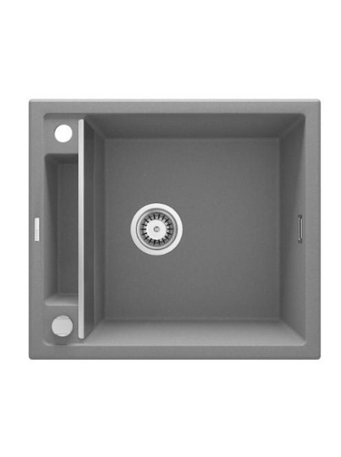 Deante Magnetic gránit mosogatótálca 56x50 cm, automatikus l