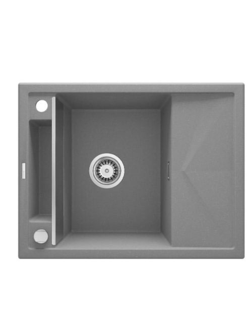 Deante Magnetic gránit mosogatótálca 64x50 cm, automatikus l