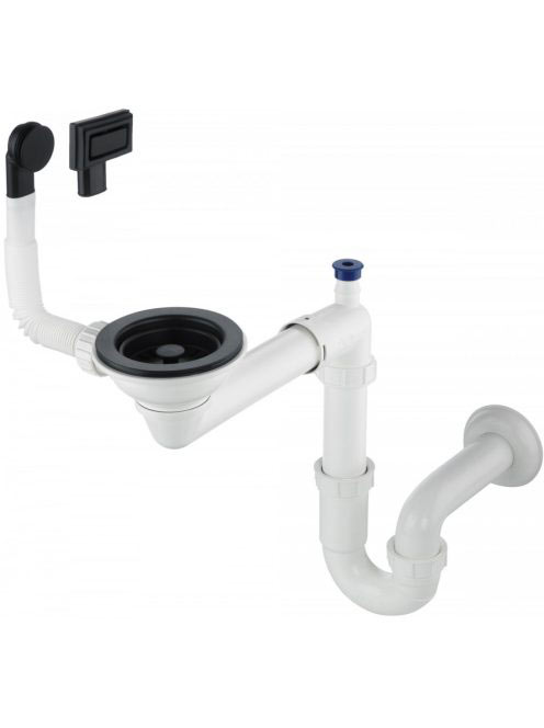 Deante Space Saver helytakarékos mosogatószifon 1 medencés m