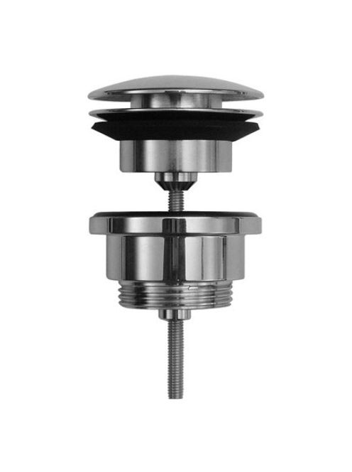 Duravit Chrome krómozott Click-Clack leeresztőszelep túlfoly