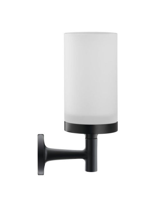 Duravit Starck T fali fogmosó pohár tartóval, matt fekete 00