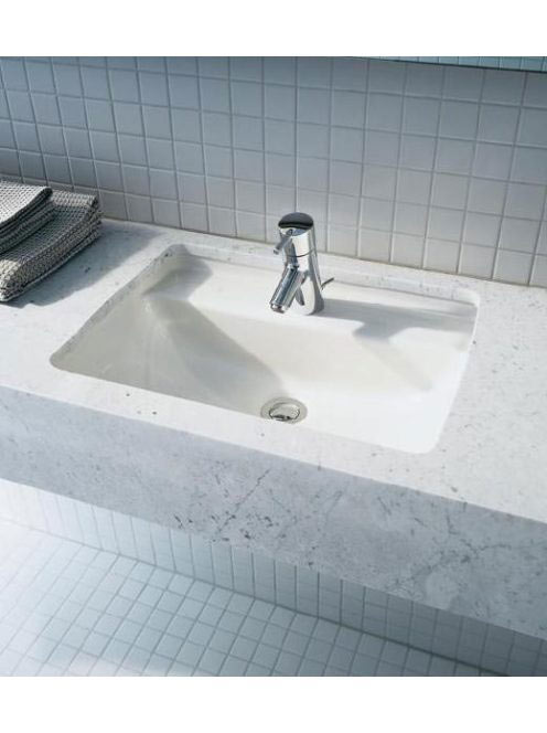Duravit Starck 3 alulról beépíthető mosdó 490mm 0302490000 -
