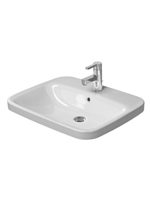 Duravit DuraStyle WonderGliss beépíthető mosdó 61,5x49,5 037