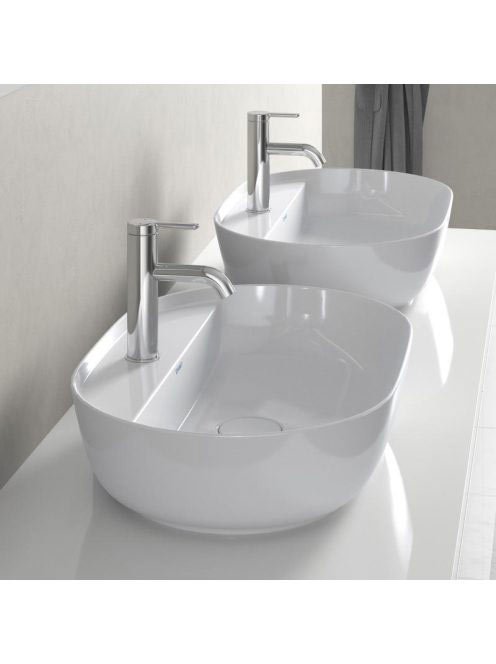 Duravit Luv ráültethető mosdó 60x40 cm rögzítővel, matt fehé
