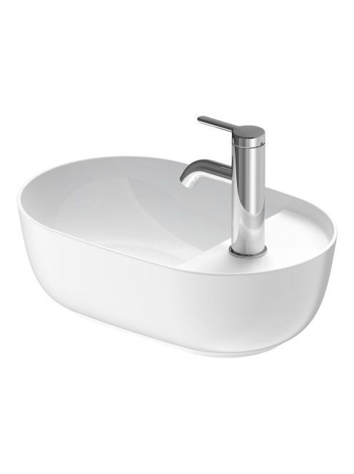 Duravit Luv Ráültethető mosdó 42x27 cm rögzítővel, matt fehé