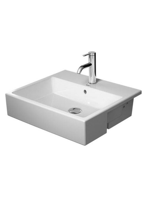 Duravit Vero Air Félig beépíthető kerámia mosdó 55x47 cm alp