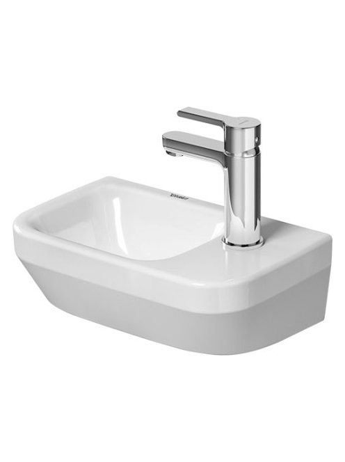Duravit DuraStyle WonderGliss jobbos kézmosó 36x22 cm, fehér