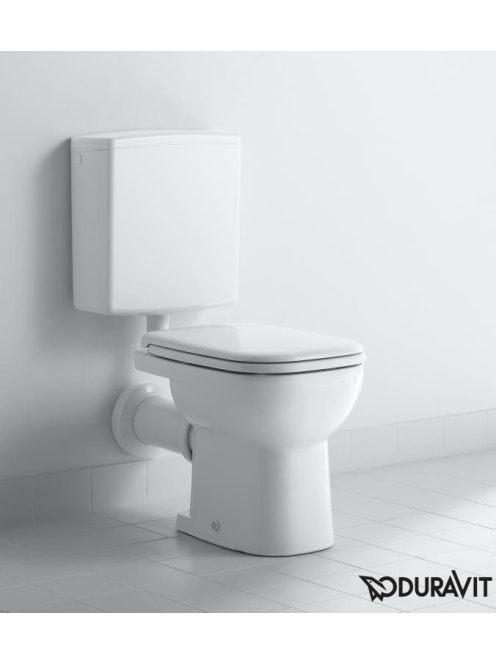 Duravit D-Code álló, lapos öblítésű WC csésze 21090900002 -