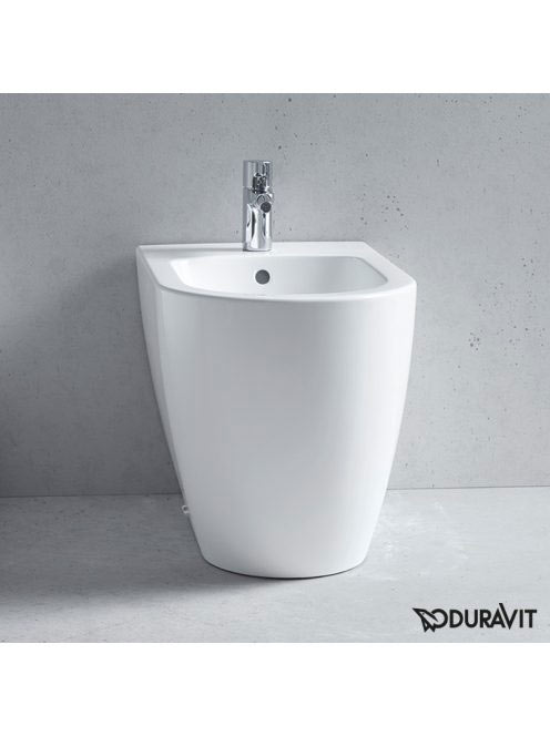 Duravit ME by Starck álló kerámia bidé 60x37 cm, csaplyukkal