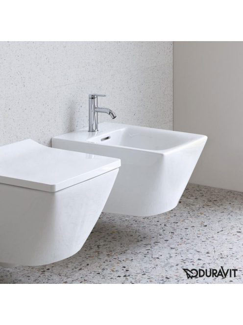 Duravit Viu Falra függesztett kerámia bidé 37x57, WonderGlis