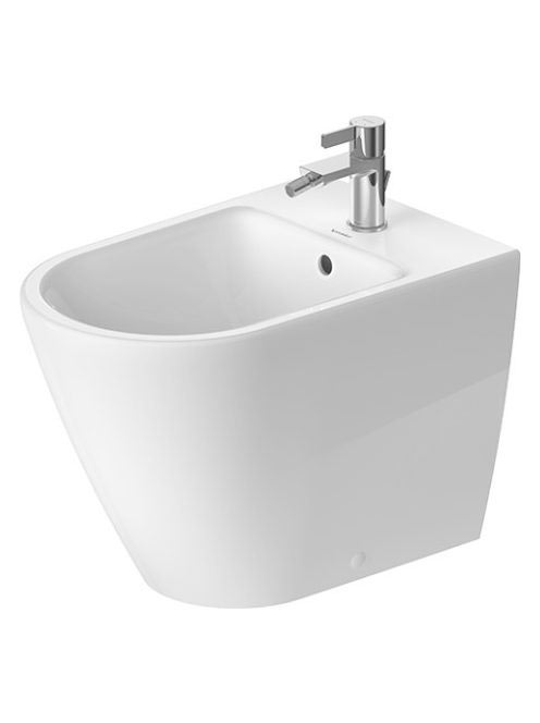 Duravit D-Neo falra tolható álló bidé 37x58 túlfolyóval és r
