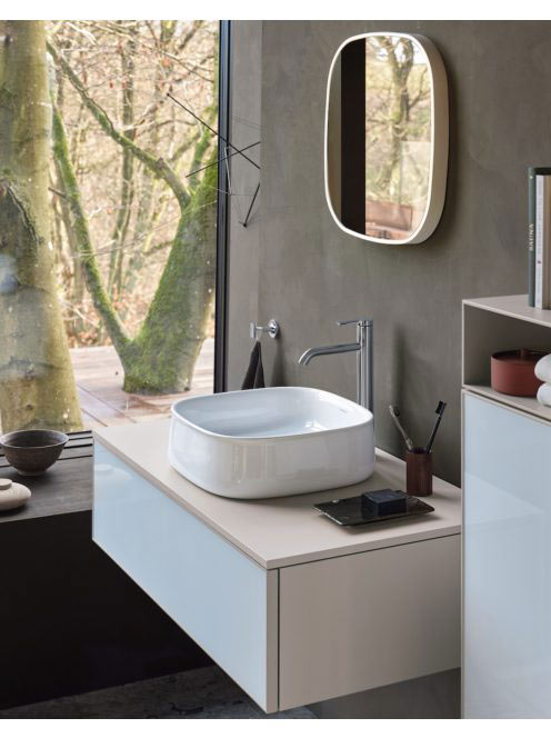 Duravit Zencha kerámia mosdótál 42x42 cm, WonderGliss bevona