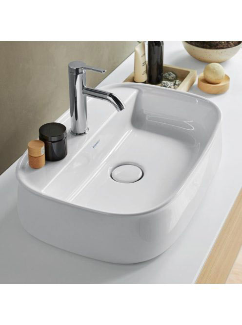Duravit Zencha kerámia mosdótál 55x39 cm, csaplyukkal és rög