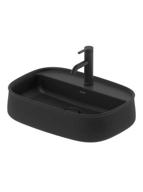 Duravit Zencha kerámia mosdótál 55x39 cm, csaplyukkal és rög