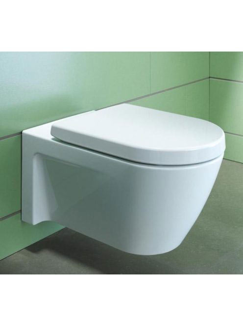 Duravit Starck 2 fali WC csésze öblítőperemmel 37x54 cm, feh