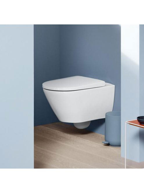 Duravit D-Neo Rimless fali WC csésze, rejtett rögzítéssel, f