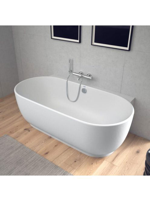 Duravit Luv falra tolható kád, csapfurat nélkül 1800x950mm 7