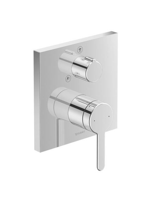 Duravit C.1 falsík alatti szögletes zuhanycsaptelep 2 fogyas