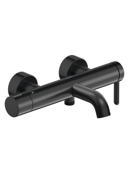 Duravit C.1 egykaros kádtöltő csaptelep, matt fekete C152300