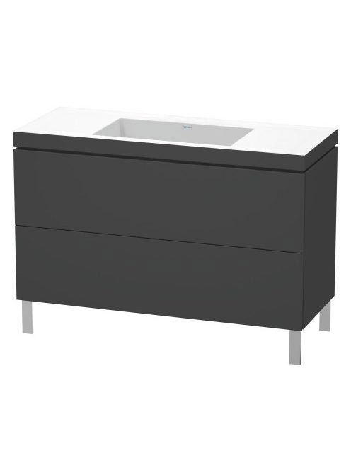 Duravit L-Cube c-bonded alsószekrény Vero Air kerámia mosdóv