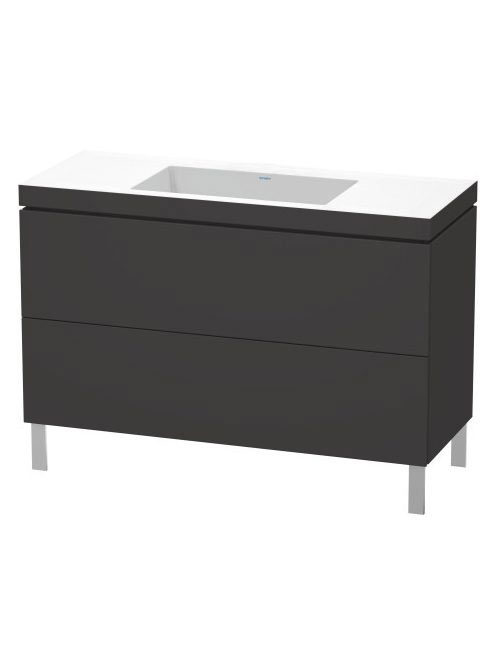 Duravit L-Cube c-bonded alsószekrény Vero Air kerámia mosdóv