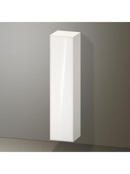 Duravit Zencha magas szekrény 176x40 cm, jobbos, fehér üveg/