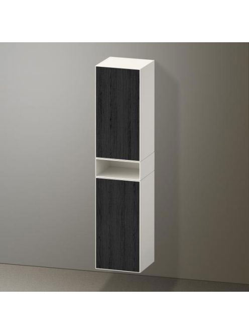 Duravit Zencha magas szekrény 176x40 cm, jobbos, fekete tölg