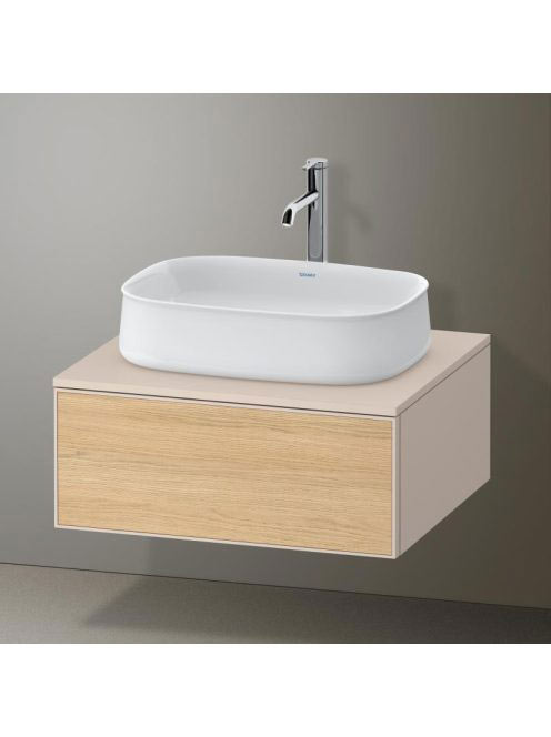 Duravit Zencha alsószekrény 65x55 cm 1 fiókkal, tölgy fiókre