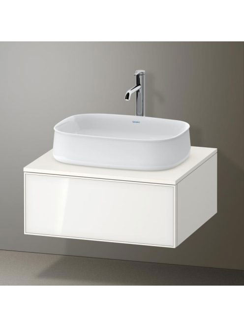 Duravit Zencha alsószekrény 65x55, dió fiókrendezővel, fehér